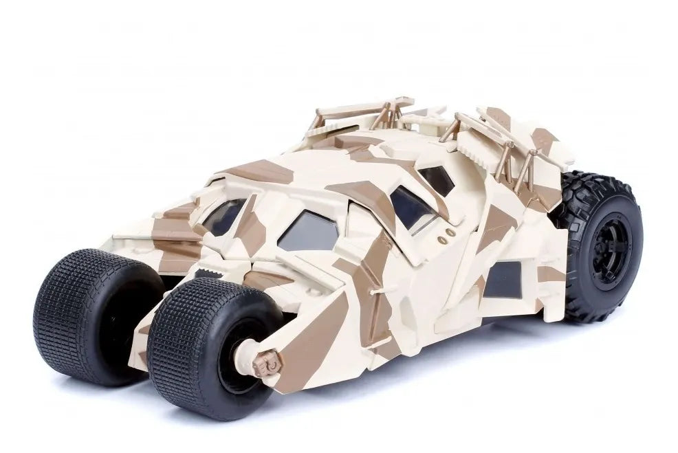 Batmóvel Filme The Dark Night 2008 C/boneco Batman 1/24 Jada Camuflado