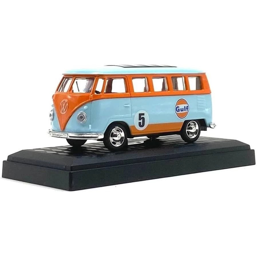 Carro Miniatura Perua Kombi Volkswagen T1 Classica Gulf 1:38