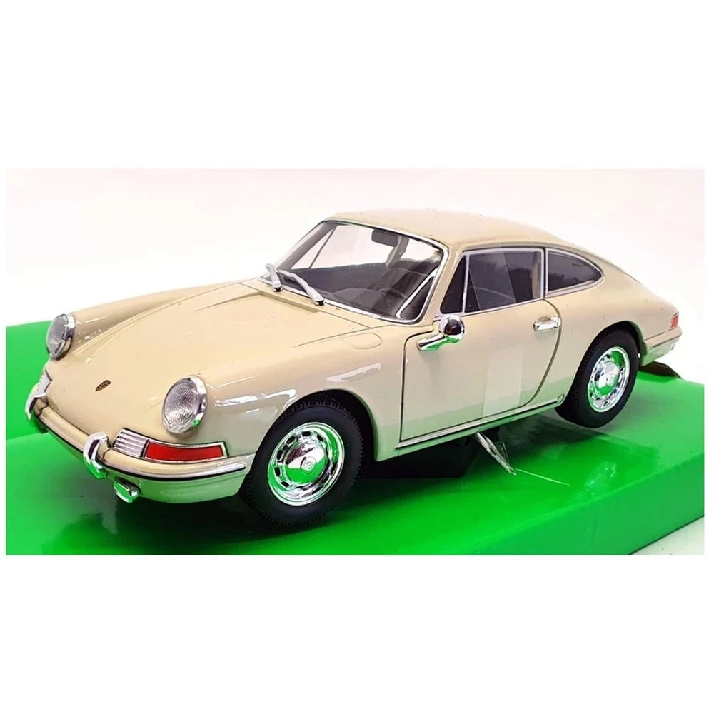 Miniatura Carro Porsche 911 (1964) - Creme - 1:24 - Welly