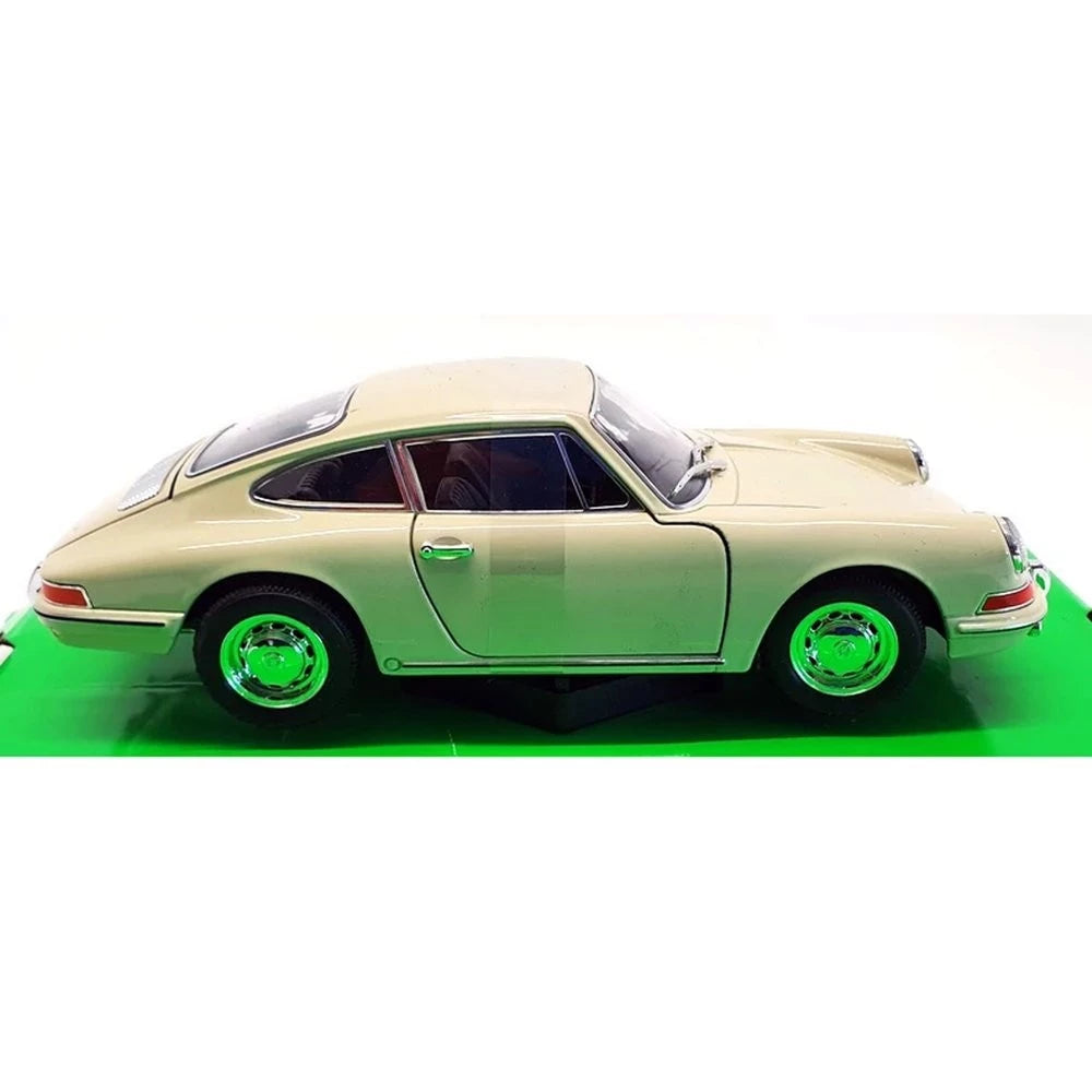 Miniatura Carro Porsche 911 (1964) - Creme - 1:24 - Welly