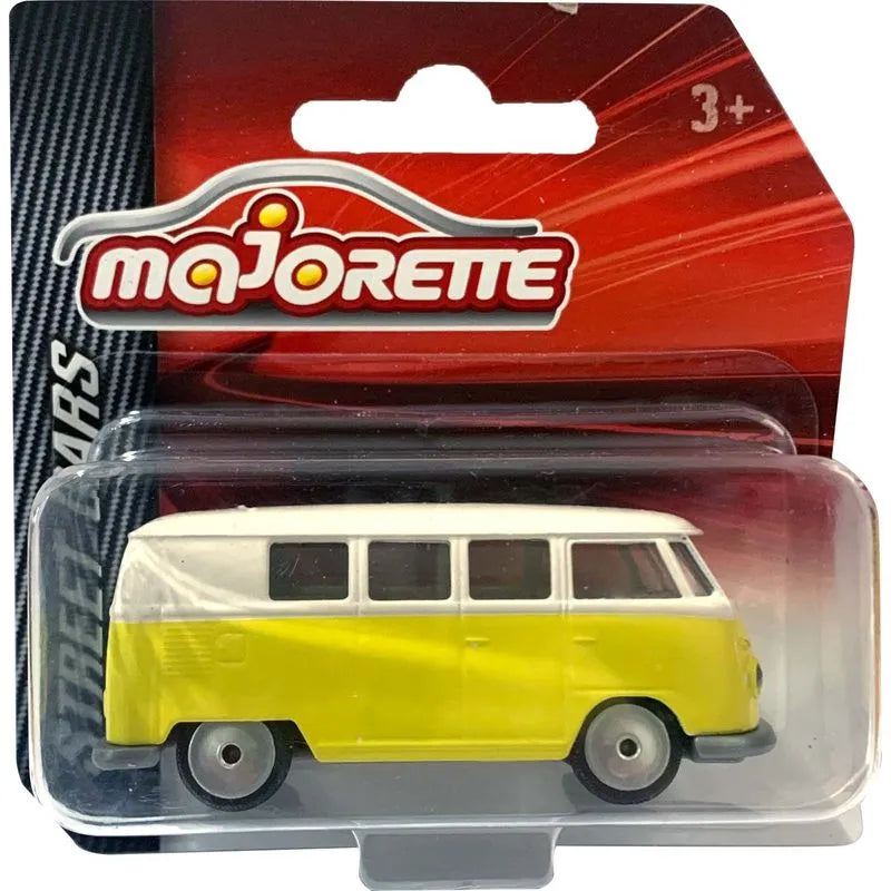 Volkswagen T1 Kombi Amarela 1:64 - Street Cars - Majorette