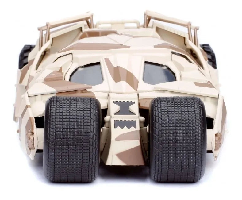 Batmóvel Filme The Dark Night 2008 C/boneco Batman 1/24 Jada Camuflado