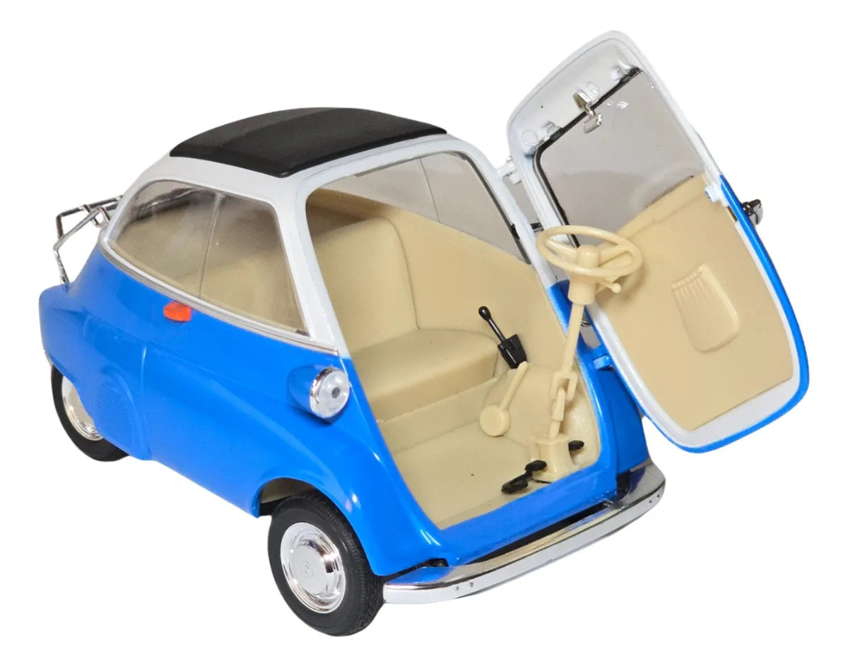 Bmw Romi Isetta Azul 1956 - 1/18 Welly 24096w