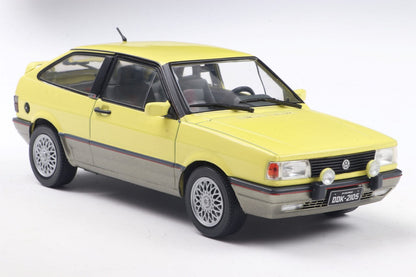 Miniatura Vw Gol Gti 1993 - California Classics Escala 1/24 Amarelo