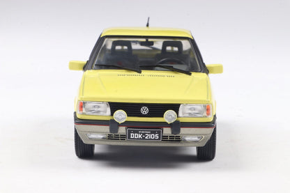 Miniatura Vw Gol Gti 1993 - California Classics Escala 1/24 Amarelo