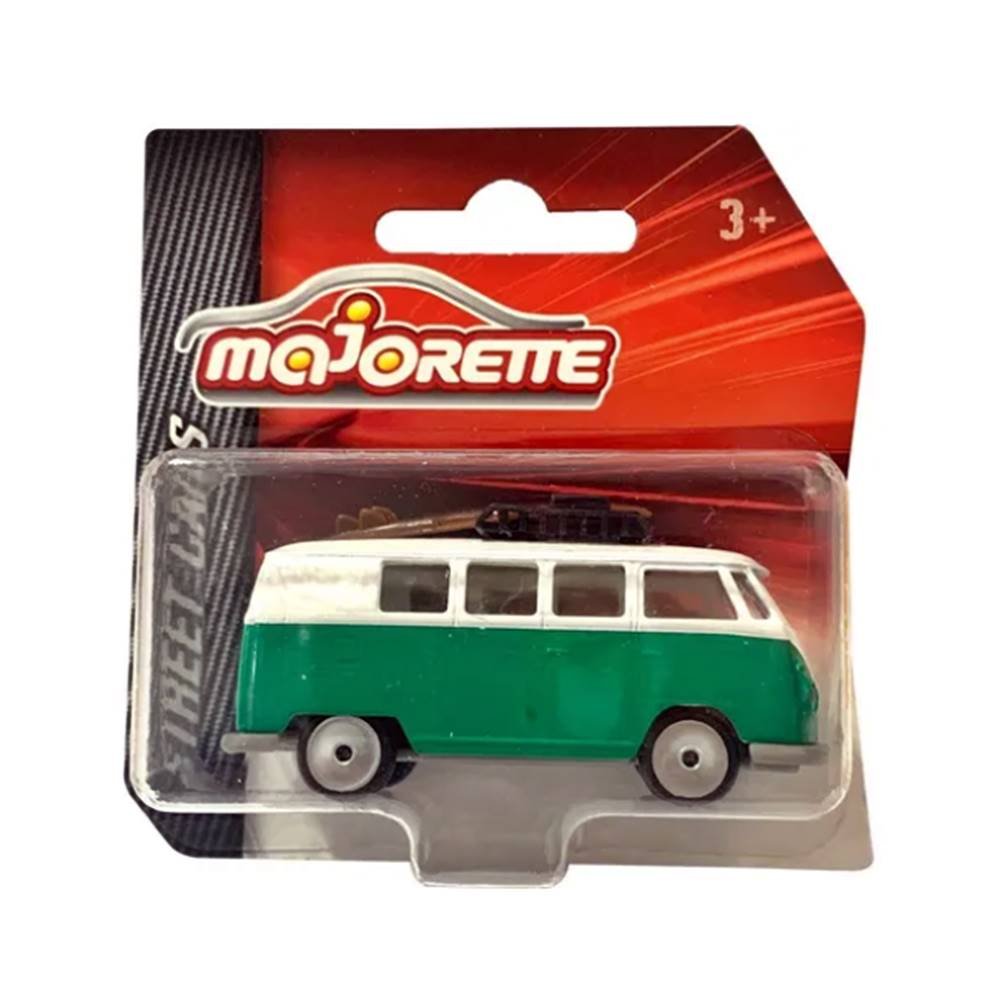 Volkswagen T1 Kombi Amarela 1:64 - Street Cars - Majorette